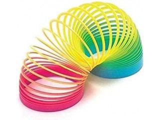 Magic Spring Rainbow Slinky Toy