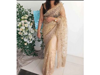 One time used saree with jacket