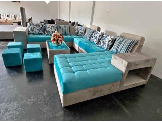 Luxury U Sofa set