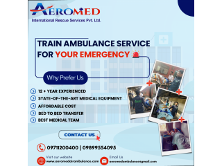 Aeromed Air Ambulance Service in India - First Class Air Ambulance with Medical Care