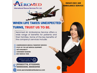 Aeromed Air Ambulance Service in Kolkata - Now Don’t Lose Your Time