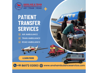 Ansh Air Ambulance in Patna with Life-Saving Medical Tools